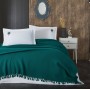 ETE HOMETEX SOFT ÖRME PAMUK PİKE ÇİFT KİŞİLİK 210X230cm YEŞİL 8696474231967